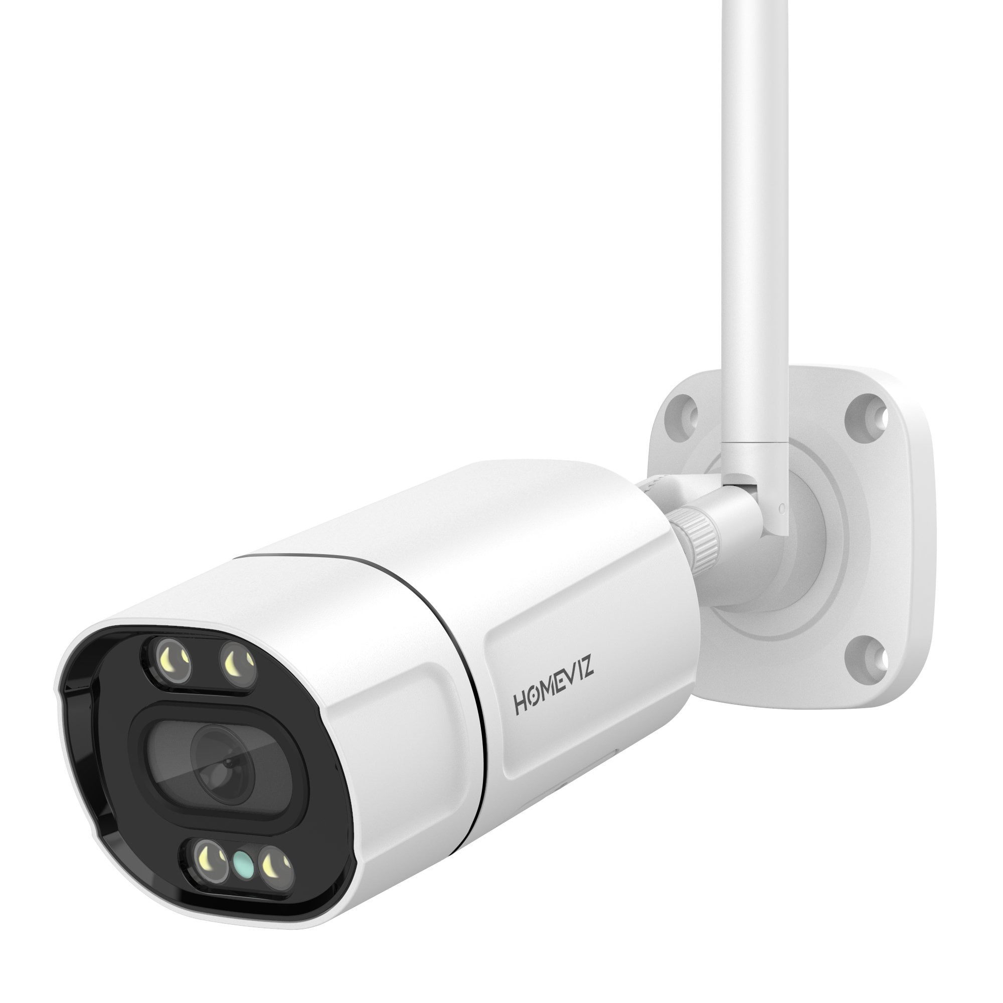HOMEVIZ Security Cameras Wireless Outdoor, 1080P Wifi 2CH Surveillance