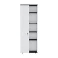 thumbnail image 2 of Wooden Cabinets, Hoyt Kitchen Pantry Storage Cabinet With and Five Interior and Exterior Shelves, Multicolor Living Room Cabinets,Engineered Wood Cabinets With Doors, 2 of 7