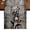 Gray, variant on Table Runners 36 Inches Long Dress Scarves, Funny Farm Animals Farmhouse Kitchen/Dining Table Runner, Short Coffee Tablerunners, Vintage Barn Brown Sunflowers 13x36 Inch