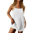 thumbnail image 1 of Trajes Casuales para las Mujeres de Verano, Cómodo Colgante Casual, Pantalones Cortos de Bolsillo, 1 of 5