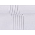 thumbnail image 3 of Juego de toallas Utopia Towels, 8 piezas, 100% algodón hilado en anillos, blanco, 3 of 8