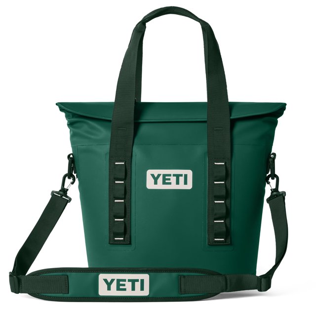 Enfriador blando portátil YETI Hopper M15 Black Forest Green