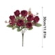 thumbnail image 3 of Ramo de seda artificial de rosas y peonías para decoración del hogar, bodas, fiestas, oficina, de larga duración sin mantenimiento, 3 of 8