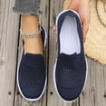 thumbnail image 5 of Willtoo Orthopedic Loafers for Women Comfort Slip On Walking Shoes Knit Dressy Comfortable Business Casual Work Flats, 5 of 7