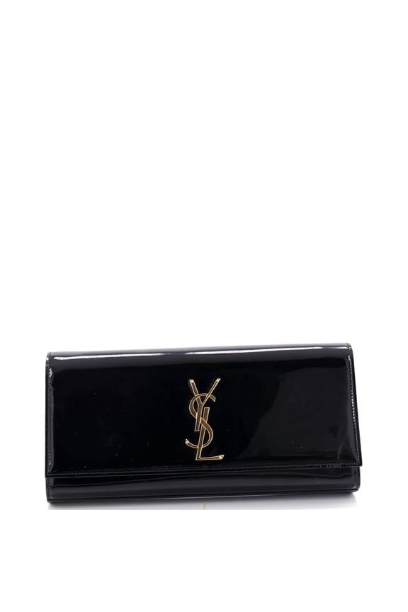 Pre-Owned Classic Monogram Clutch Patent Long By Rebag