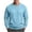 a01Light Blue, variant on Men's Fleece Crewneck Sweatshirt with Kangaroo Pocket Long Sleeve Regular Fit Casual Thermal Fall Winter Shirts White L