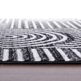 thumbnail image 3 of World Rug Gallery Bohemian Stipre Arch Design Area Rug - BLACK 5' X 7', 3 of 8
