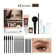 thumbnail image 1 of Xihbxyly Kit de Tinte para Cejas, Set de Crema Semipermanente, Soluciones de Color de Larga Duración, Ingredientes Naturales de Origen Vegetal, Fácil Aplicación En Casa, Entusiastas de La Belleza, Tr, 1 of 3