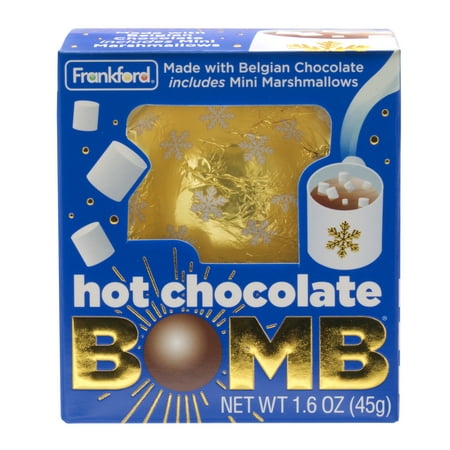 Frankford Original Belgian Milk Chocolate Hot Chocolate Bomb, 1.6 oz