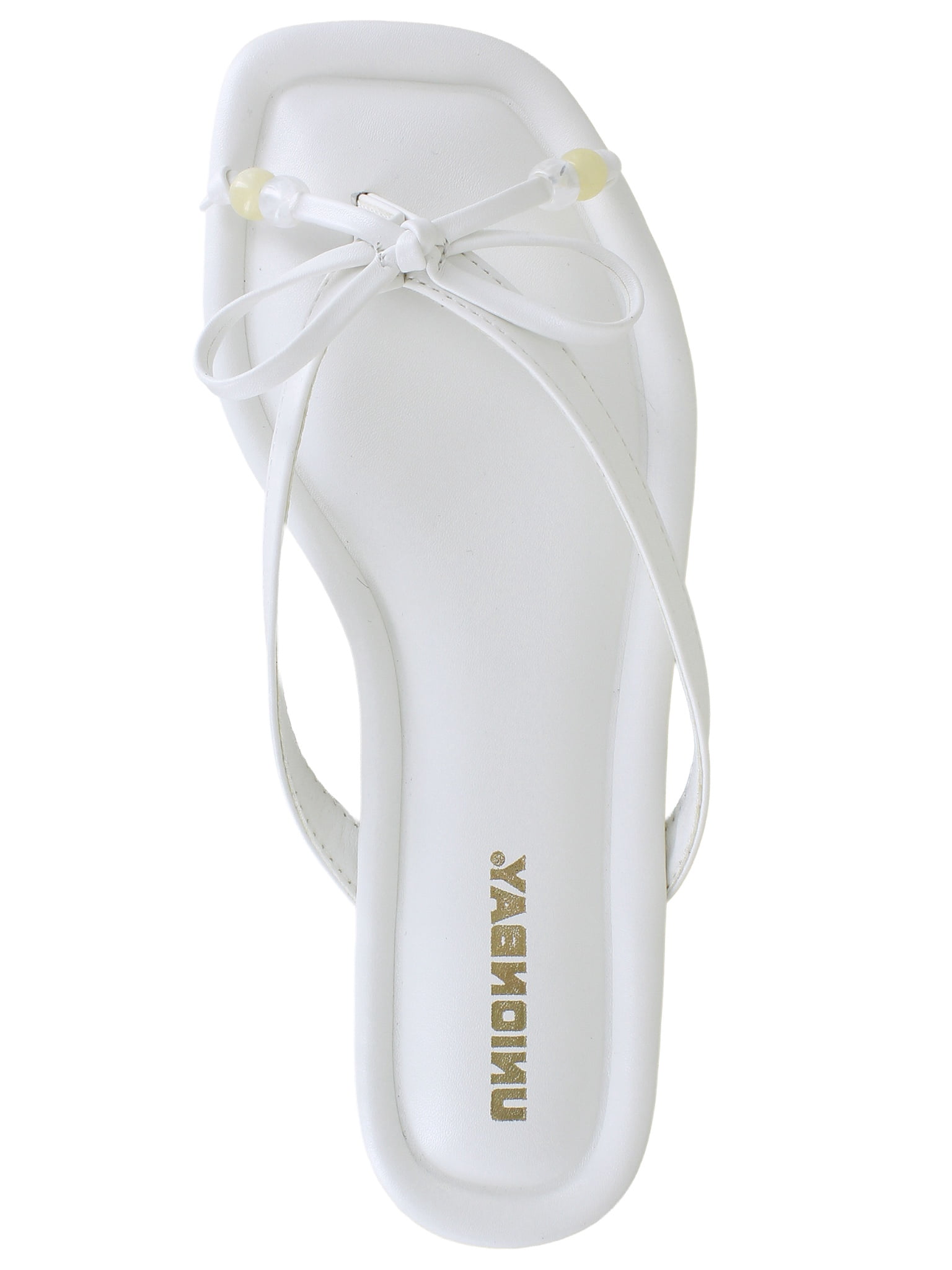 Unionbay Women's Beadz Thong Flat Sandal