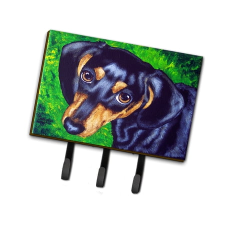 Carolines Treasures AMB1173TH68 Tootsie Dachshund Leash or Key Holder Triple multicolor