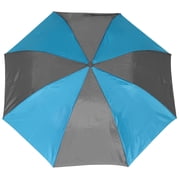 Misty Harbor Automatic Open Folding Rain Umbrella, Grey Blue