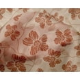 thumbnail image 4 of oneOone Silk Tabby Fabric Leaves & Floral Artistic Print Fabric BTY 42 Inch Wide, 4 of 4