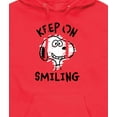 thumbnail image 3 of Peanuts - Keep On Smiling Snoopy Sketch -Men's Pullover Hoodie, 3 of 6