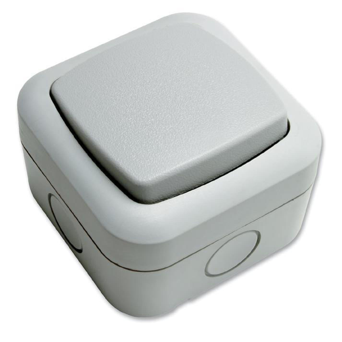 TIMEGUARD Outdoor 1 Gang Light Switch, IP55