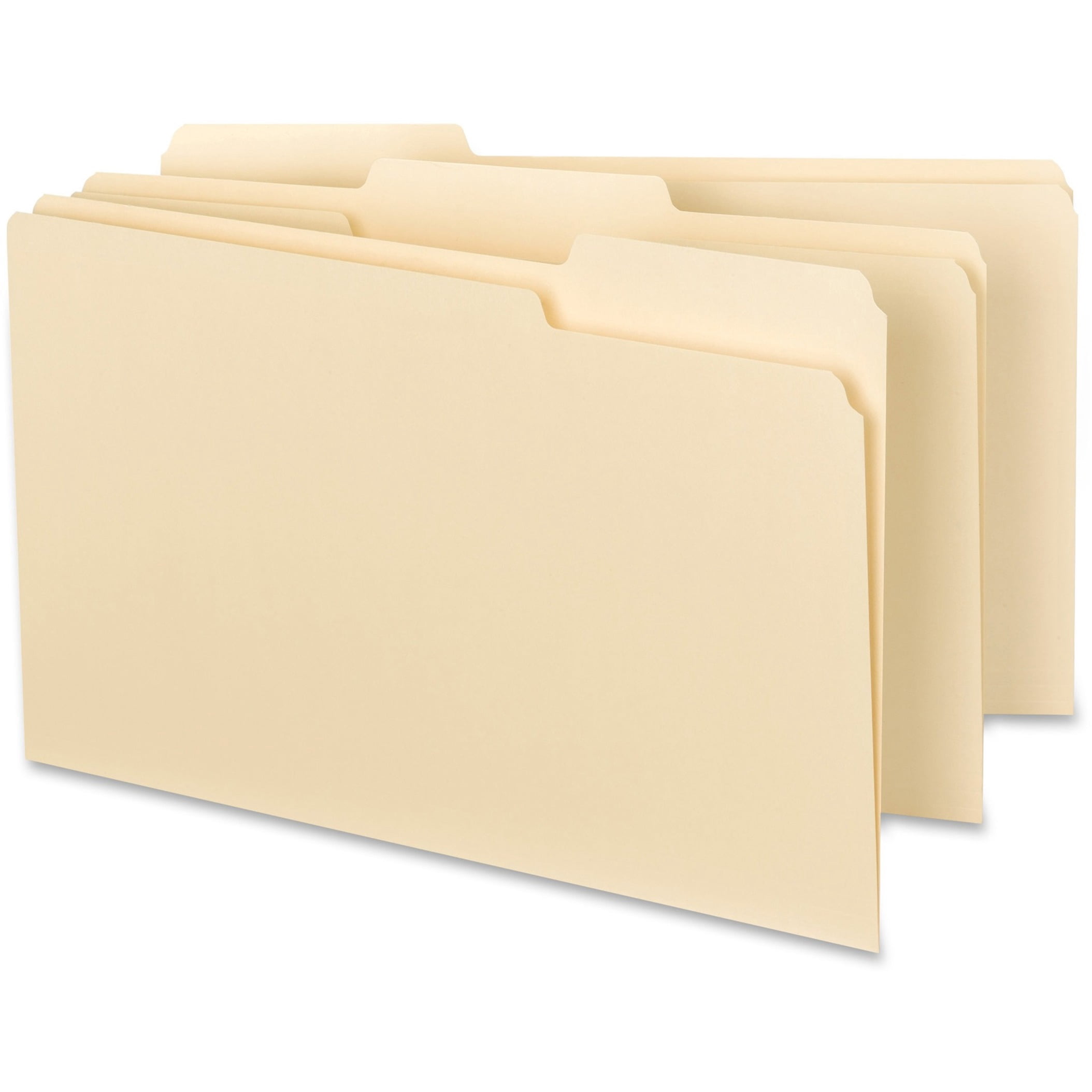 Business Source, BSN43560, Manila Interior File Folders, 100 / Box, Manila