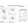 thumbnail image 5 of Berta Full Overlay Frameless Cabinet Door Hinges 105 Degree (30 Pack), 5 of 7