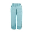 thumbnail image 5 of Aloohaidyvio No Boundaries Pants for Women,Fashion Women Summer Casual Loose Pockest Elastic Waist Solid Trousers Capris Pants, 5 of 5