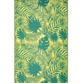 thumbnail image 1 of Erbanica 6' x 9' Tapis Vert Réversible Extérieur Intérieur Leaves, 1 of 3