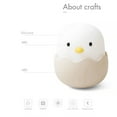 thumbnail image 6 of Innerest Egg Shall Silicorn Lamp Baby Children Night Light Nursery Breastfeeding Mood Lamp Touch Control Brightness USB Rechargeable, 6 of 7
