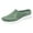 Green, variant on IUJSOY Womens Sneakers Slip on Slippers Soft Sole Mules Fashion Walking Shoes Backless Slip on Shoes