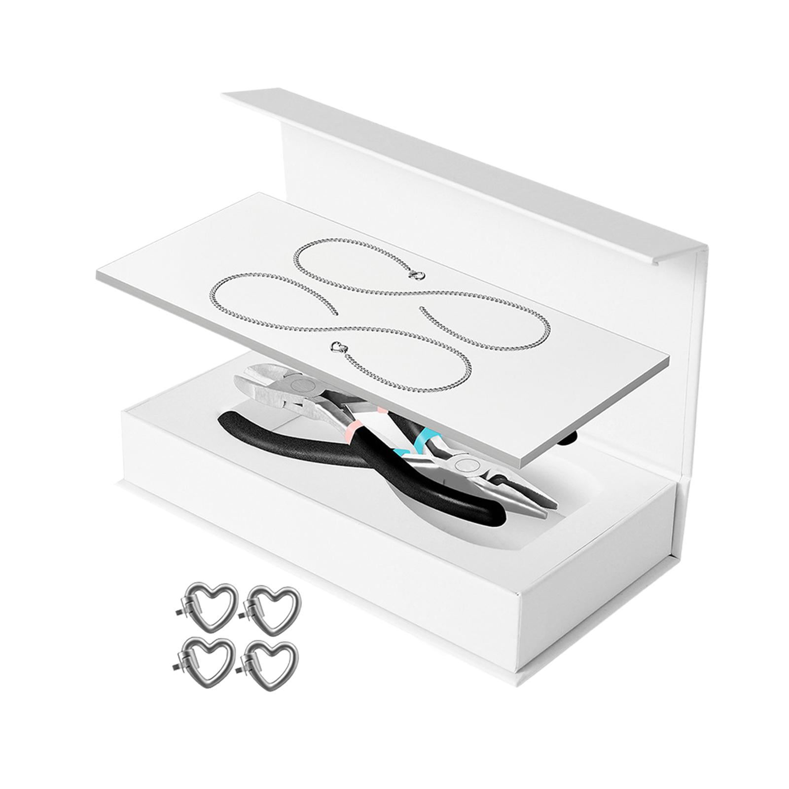 Milageto Permanent Bracelet Kit Bracelet Making for Couples for Summer Valentines Pair
