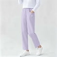thumbnail image 7 of ZACPNCV Girls Sun Protection Pants UPF 50+ Water Resistant Elastic Waist Lightweight Outdoor Hiking Trousers with Pockets Summer, 7 of 7