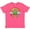 Vintage Hot Pink, variant on Inktastic Happy St. Patrick's Day Rainbow and Hat Youth T-Shirt