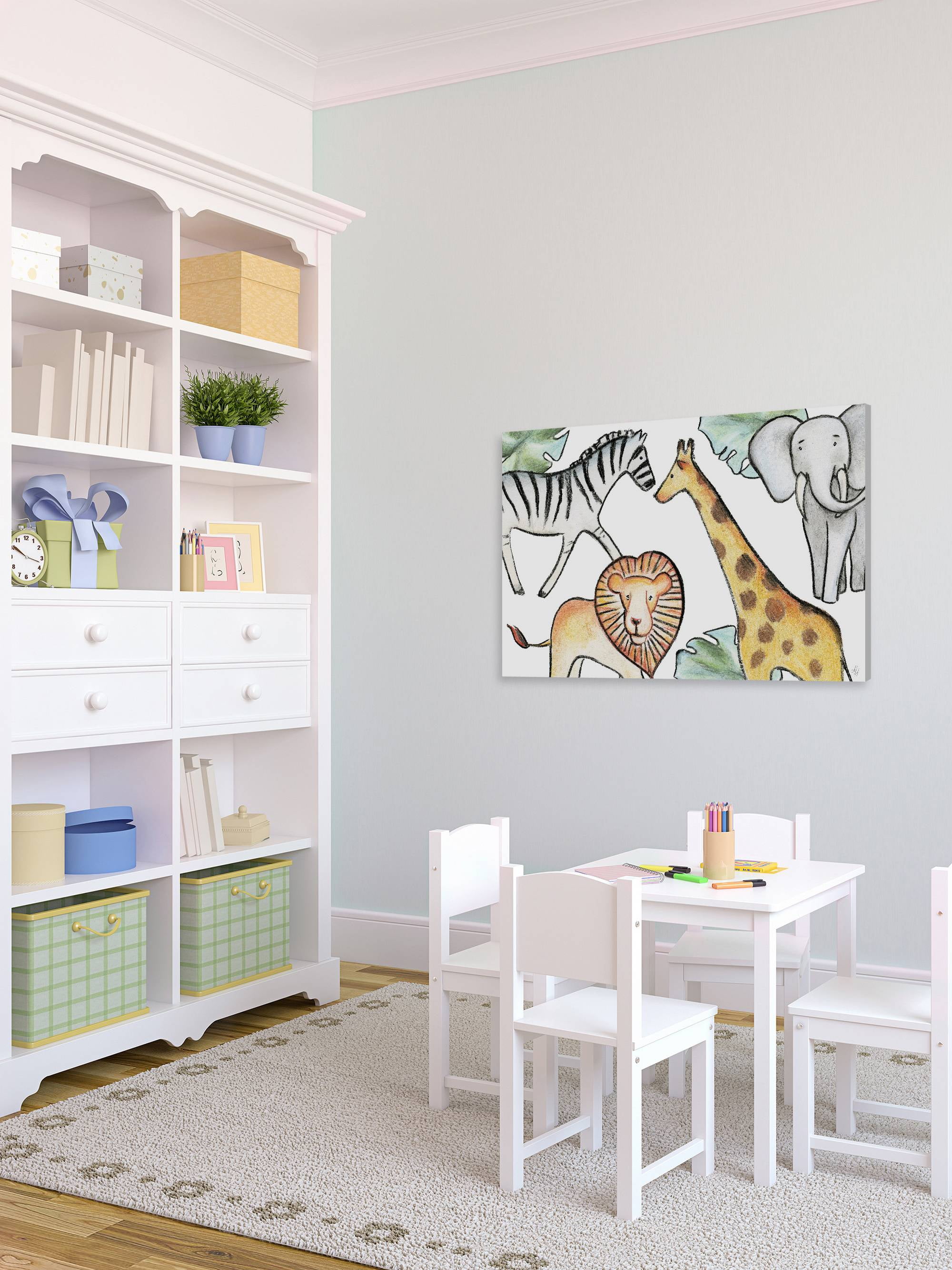 Marmont Hill Palms and Jungle Canvas Wall Art