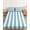 Aqua, variant on Twin Sze Fitted Sheet Set - Aqua Striped 2 Piece Bedding Sets 16" Deep Pocket Fitted Sheet with 1 Pillowcase, Modern Farmhouse Blue White Stripes Brushed Microfiber Hotel Luxury Bed Sheets