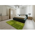 thumbnail image 5 of Ahgly Company Machine Washable Indoor Rectangle Transitional Pistachio Green Area Rugs, 6' x 9', 5 of 7