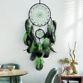 thumbnail image 2 of Dreamcatchers Hanging Ornament with Glowing in Dark Beads and Feathered Tassels Wind Chimes for Car or Home Wall Decors, 2 of 18