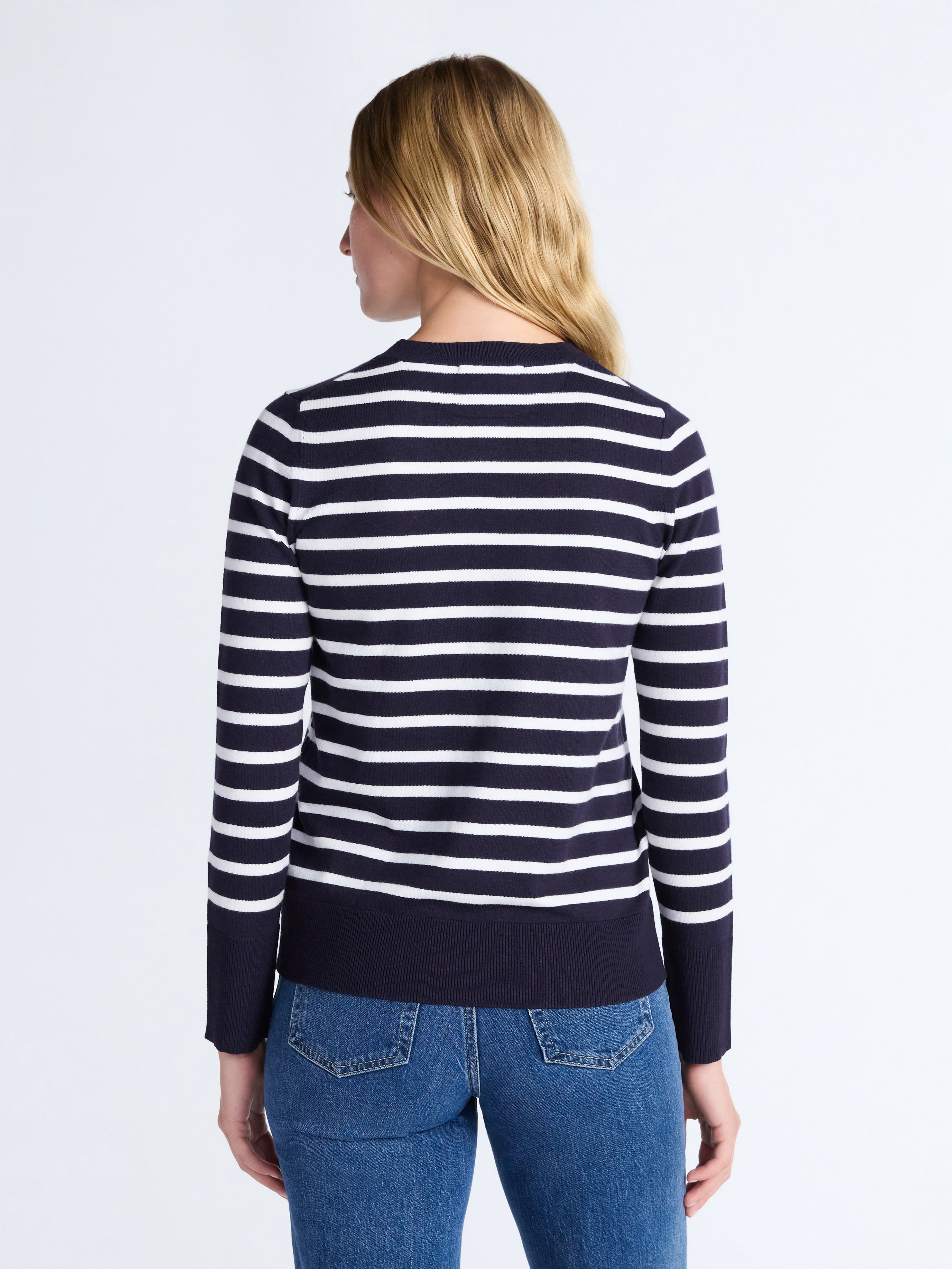 Free Assembly Women's and Women's Plus Cozy Yarn Crewneck Sweater with Long Sleeves. Lightweight, Sizes XS-4X