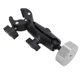 thumbnail image 3 of Mini RV Ladder Rack, ABS Aluminum Alloy Multi-function Adjustable Ladder Rack for Trailer Yacht Silver, 3 of 4