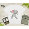 thumbnail image 3 of Cool Dabbing Dancing Elephant for Men Women Kids Boys Girls T-Shirt Dabbing Elephant Shirt for Men Women Kids Boys Girls Teens Gift Tshirt, 3 of 8