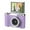Purple, variant on 2.4" Flip Screen Student Camera - 1080P HD Autofocus Selfie Beauty Digital Camera with 64GB Expandable Memory, 8X Zoom, 4 Colors (Black)