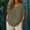 Army Green, variant on CYMMPU Women's Summer Solid Color Crew Neck Faux Linen Batwing Top, Loose Short Sleeve Casual Lightweight Blouse White L