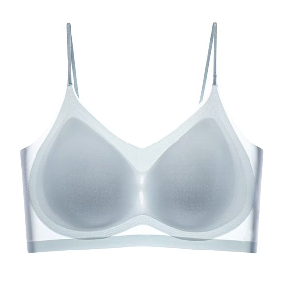 2026 Nouveau! Soutien-Gorge en Soie Glacée Ultra-Fin Sans Couture Grande Taille - Soutien-Gorge Sans Fil Invisible Confortable pour Femmes