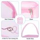 thumbnail image 5 of Bolsa de almacenamiento para lanas, paquete de 2 bolsas portátiles para tejer a ganchillo, soporte para bolas, organizador de malla, bolsa de ganchillo para coser, rosa y verde, 5 of 5