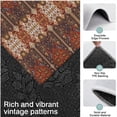 thumbnail image 3 of Red Boho Ethnic Geometric Pattern Kitchen Rugs Sets Of 3,Kitchen Runner Rugs Non Skid Washable,Decorative Kitchen Floor Mats for Kitchen,Sink,Laundry,17"x30"+ 17"x47" + 17"x59", 3 of 6