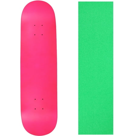 Skateboard Deck Pro 7-Ply Canadian Maple NEON PINK With Griptape 7.5  - 8.5 price history on PriceWatchPro