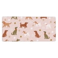 thumbnail image 2 of Disketp Star Cute Dog Gaming Mouse Mat Long Extended Mouse Pad Desk Mat Non-Slip Rubber Mice Pads Stitched Edges(315.5 x 16 x 0.12 Inches), 2 of 8