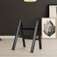 thumbnail image 3 of 2 Step Ladder, Foldable Step Stool Aluminum Stepladder Anti Slip Pedal, 330lbs Capacity, 3 of 7