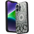 thumbnail image 1 of Compatible with iPhone 14 Pro Phone Case, Mandala11-119 Case Men Women, Flexible Silicone Shockproof Case for iPhone 14 Pro, 1 of 1