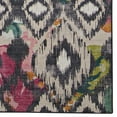 thumbnail image 2 of Outdoor Washable Grayton Ivory & Charcoal 2' x 3' Accent Rug, 2 of 9