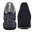 thumbnail image 6 of XYZCANDO 2 Pack Car Seat Covers Set for car Front Seats Car Front Seat Covers Interior Decor Waterproof, Sedan Van Auto Car Front Seat Cover Set, Spider Web, 6 of 10
