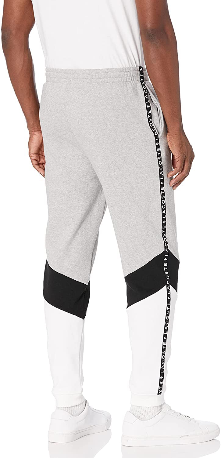 Mens Jogger Sweatpant with Leg XX-Large Silver Chine/Black-white - Walmart.com