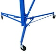 thumbnail image 5 of 16Ft Drywall Lift with Adjustable Telescopic Arm and Caster Wheels,Drywall Panel Hoist with 360° Rotatable Cradle,Blue, 5 of 9