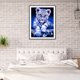 thumbnail image 5 of Cuadros Decorativos 5D diamante pintura tigre completo redondo taladro Rhinestone DIY pared arte manualidades mosaico Likrtyny embutido en tela, 5 of 9