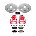 thumbnail image 2 of PowerStop Rear Z23 Evolution Sport Brake Pad and Rotor Kit with Red Powder Coated Calipers Fits: FORD Select Models KC6402, 2 of 2